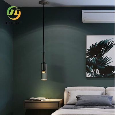 Einzelnes modernes hängendes Licht-Schlafzimmer-Luxuskopfende alle kupferne Fernsehwand-Lampe