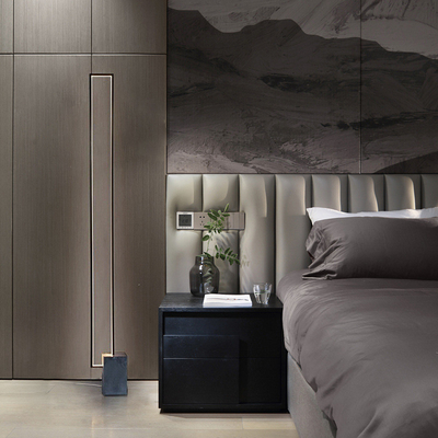 Nordic Creative Line Fußbodenlampe Moderne einfache Wohnzimmer Schlafzimmer Bettlampe