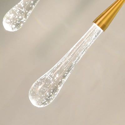 Rückgangslicht-Glaskugelanhängerlichter des Wasserrückgangsanhängerlichtes Geschäftsbeleuchtung der hängenden Lampe der Dekoration der modernen moderne