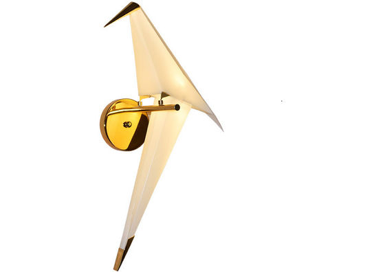 Goldener Vogel formen 280*270*670mm PVC-Eisen-Material-moderne Innenwandleuchten