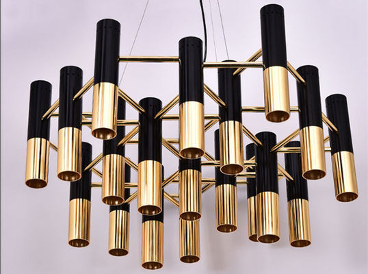 Luxusmehrfachverbindungsstellen-Kopf-moderner Leuchter-hängende Beleuchtung der suspendierungs-55*27cm