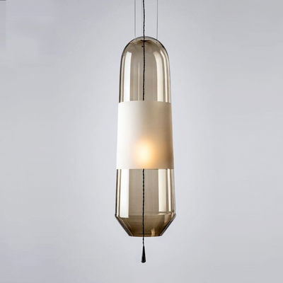 Grau-/weiße/Amber Color Nordic Glass Ceilings-Lichter der Höhen-38cm