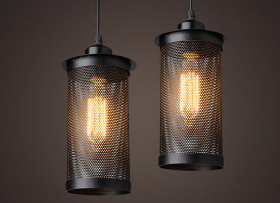 Weinlese-Metalleisen-moderner hängender heller Lampen-Hauptdekor-hängendes Licht
