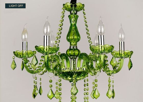 Verschobener Baum-Form-Kerzen-Art-Leuchter der grüne Farbe40watts