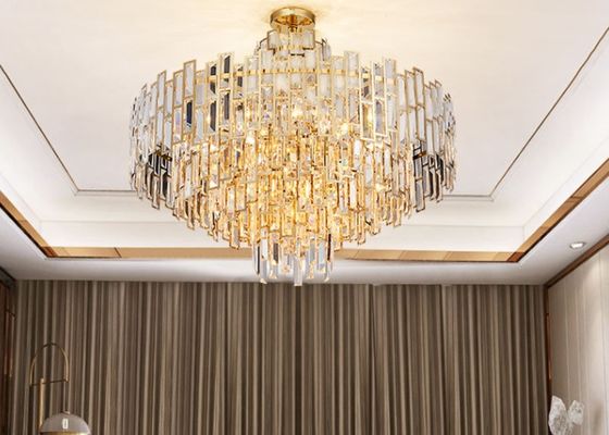 100cm Diamater 30cm Höhen-Restaurant 260V Crystal Pendant Light
