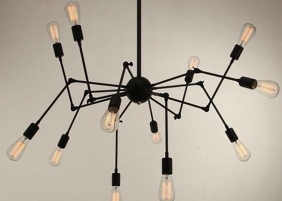 Mordern justierbares DIY E27 Art Spider modernes hängendes Licht der nordischen Retro- Weinlese-Dachboden-Antike