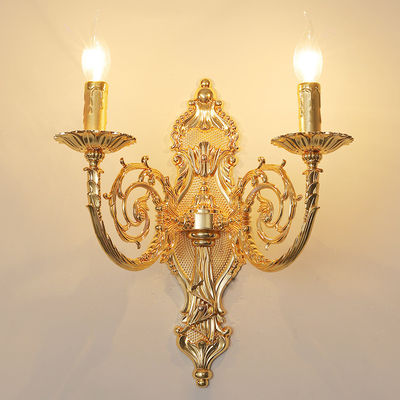 Höhe 43cm Crystal Wall Lamp For Reading der Weißgold-Kopfende-Längen-40cm