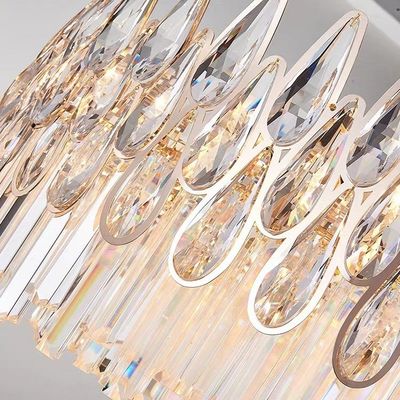 Dekoration D50cm Crystal Clear Modern Pendant Light