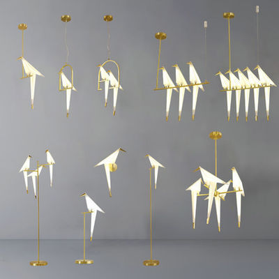 Energiesparender PaperCrane-Vogel-moderne Wand-Lampe für Wohnzimmer