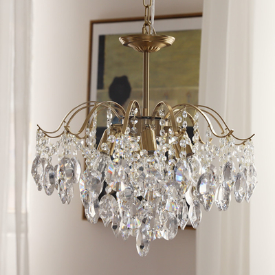 Romantisches Schlafzimmer Hauptdekor-Crystal Chandelier Pendant Light Luxurys, das Wohnzimmer speist