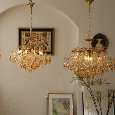 Romantisches Schlafzimmer Hauptdekor-Crystal Chandelier Pendant Light Luxurys, das Wohnzimmer speist