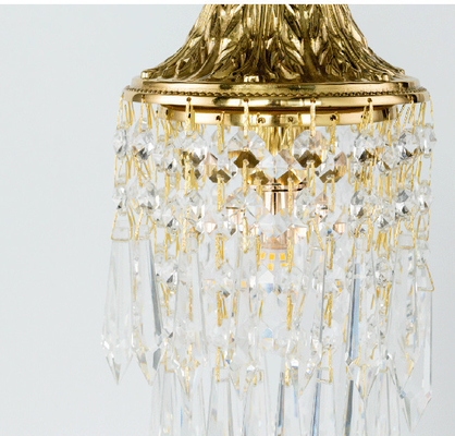 Mode-modernes hängendes beleuchtendes Crystal Glass Hanging Bedside Luxury-Schlafzimmer