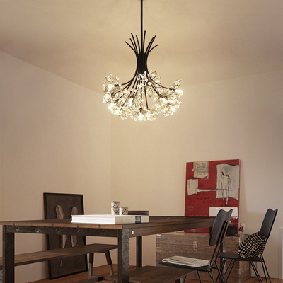 Moderne Crystal Pendant Light Living Room-Dekoration