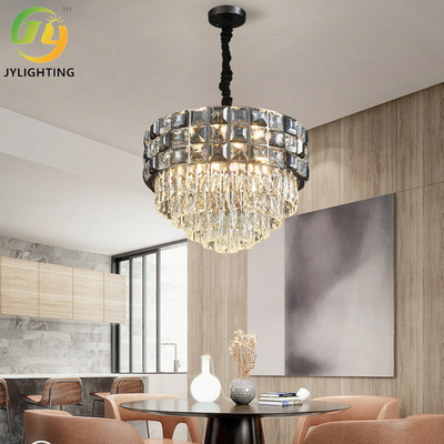 D50cm-Metall Crystal Pendant Light Luxury Indoor Wohn