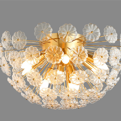 Wohnzimmer-Crystal Pendant Light Decorative Creative-Blumen-Form